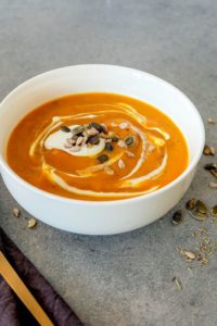 geroosterde pompoensoep