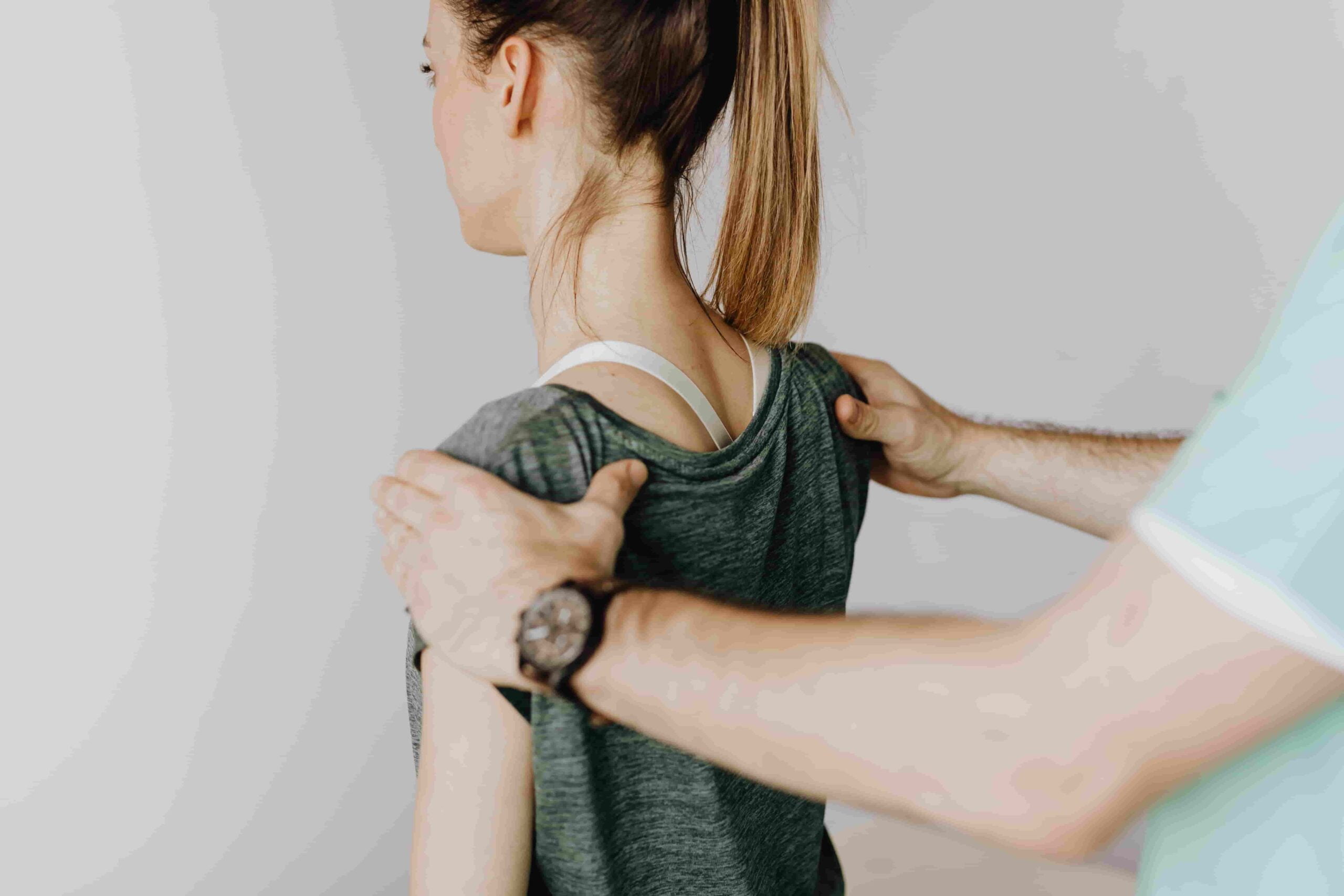 Scheur in een van de de rotator cuff pezen